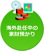 海外赴任中の家財預かり
